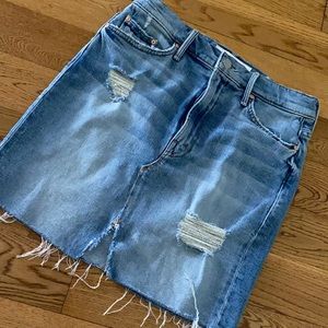 Mother denim skirt